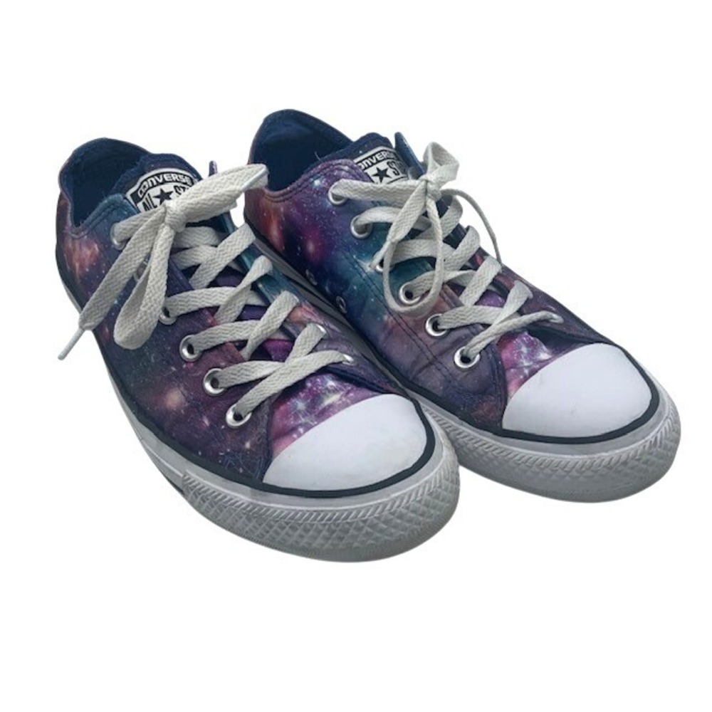 Converse Chuck Taylor All Star Satin Galaxy Sneakers Women 9 Men 7 Celestial Y2K
